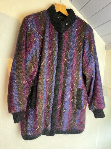 Vintage mohair jacket 16 - uk,