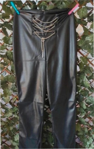 Asyou black faux leather - asyou,