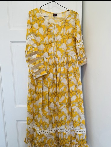 Sha posh yellow floral maxi - sha,