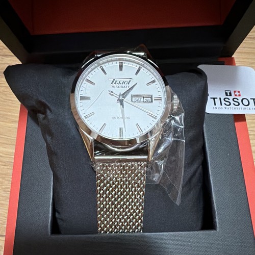 Tissot visodate 40mm steel - tissot,