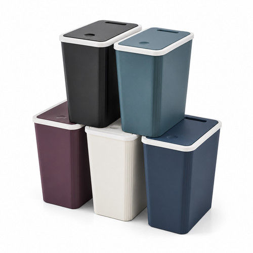 14l bathroom trash - trash, with