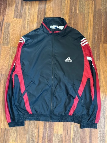Adidas track jacket black - track,