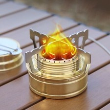 OutdoorCamping Alcohol Stove Stent Pot Burner Bracket Holder Windproof Survival◈