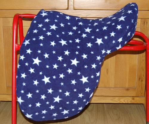 Fleece saddle cover - saddle, designed