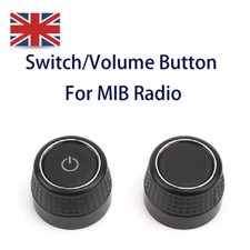 1/2x Car Radio Knob Button Turn Knob Left Right for VW RCD360 RCD440 RCD410 280