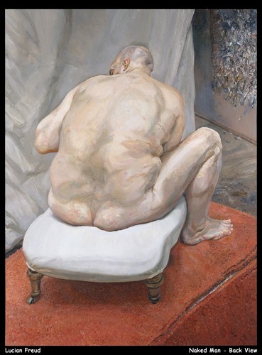Lucian freud naked - lucian, back