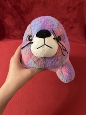 Cuddle Crew Multicoloured Seal Soft Toy Plush Stuffed Animal