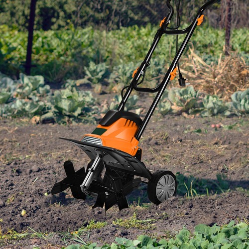 Electric tiller and cultivator - tiller,