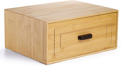 Bamboo desk drawer organizer - bamboo,