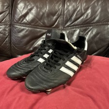 adidas World Cup SG Football Boots Studs Black UK 9 2006 Retro