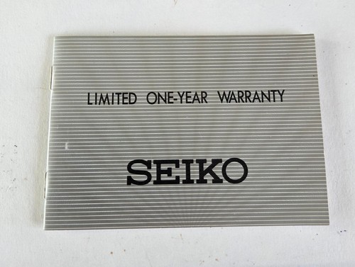Seiko 7a28 sport 100 warranty - 7a28,
