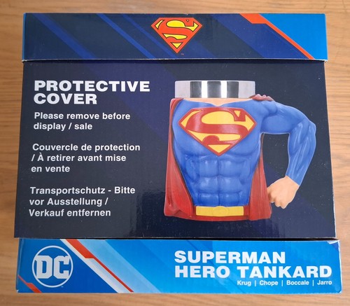 Superman hero tankard new - tankard,