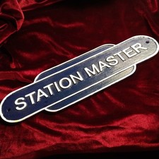 STATION MASTER Cast Iron