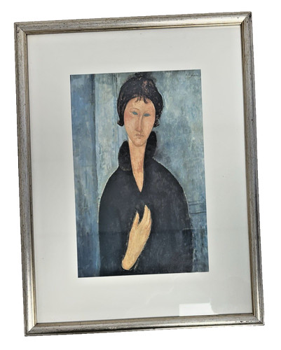 Amedeo modigliani framed print - amedeo,