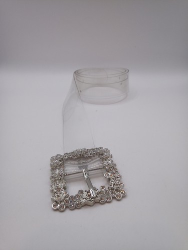 Clear pvc belt - clear, with