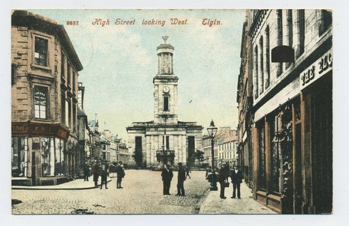 The high street looking west - high,