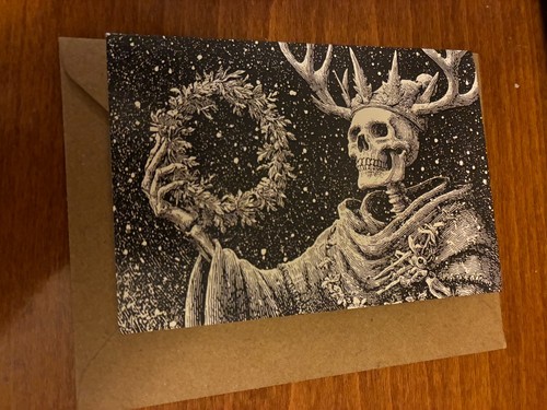 Gothic skeleton themed - gothic,