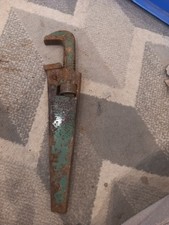 Vintage adjustable spanner/wrench original green,FABREX 440-12, Classic car tool