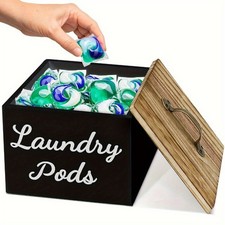 Wooden Storage Container with