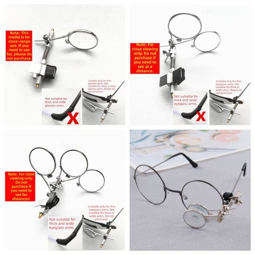 Clip jeweller eye loupe - clip-on,