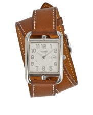 Hermes Cape Cod Watch Brown