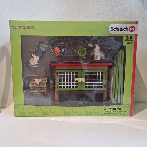 Schleich rabbit hutch playset - schleich,