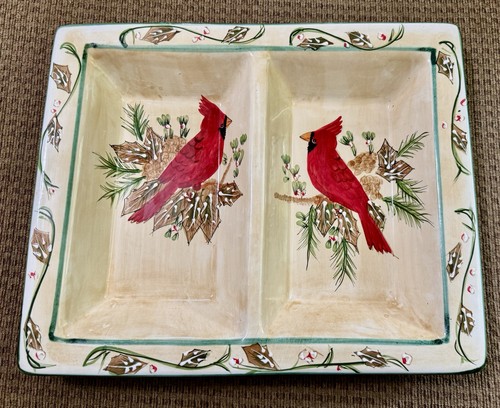 Vintage cardinal serving - vintage,