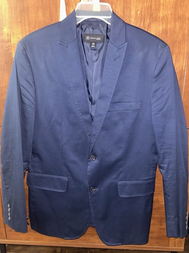 Men navy blue blazer - men’s,