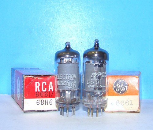 6661 6bh6 nos rca radio - 6bh6,