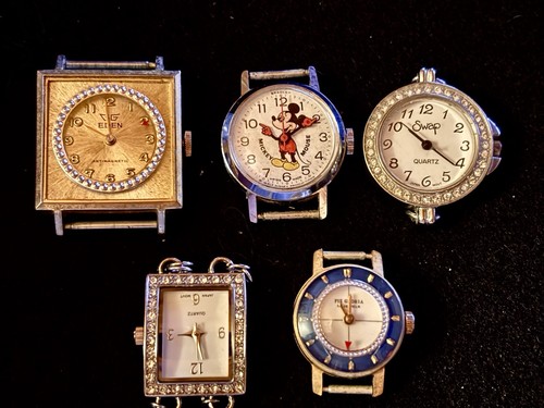 Lot vintage watches - 5,