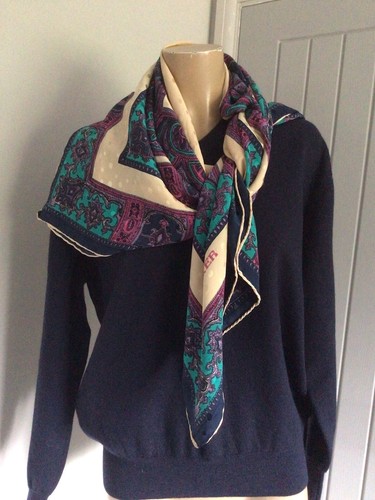 Vintage aker large - vintage, silk