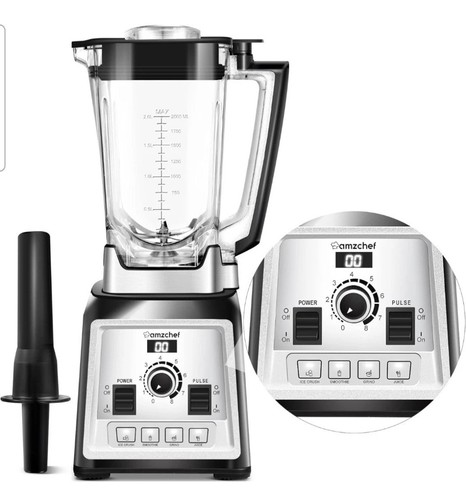 Amzchef blender smoothie maker - smoothie,