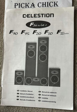 Celestion F series f10 f15 f30 f35centre installation manual