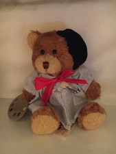 Alphonse the Artist .  TEDDY BEAR Collection, with tag. From large adult collec