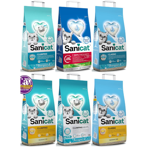 Sanicat cat litter - litter, 4l