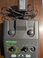 ZOOM RFX-300 Digital Reverb & Multi Effect Pedal With Power Suppy Working