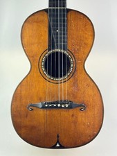 Rare Antique 19th Century Parlour Guitar Circa 1830