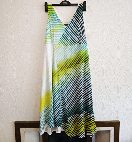 Mint velvet line dress - mint,