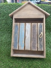 'Beach Hut' Wall Mounted Key
