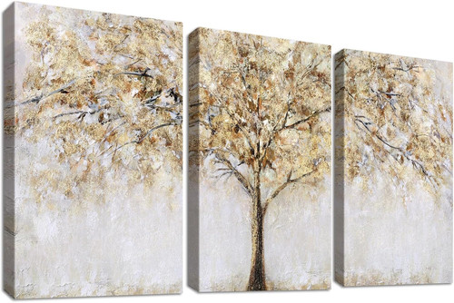 Panels wooden framed tree - panels,