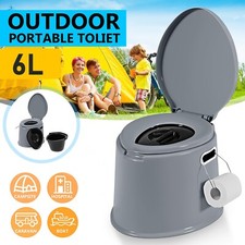 6L Portable Toilet Seat
