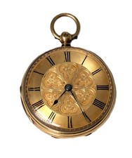 18K Gold European Open Face