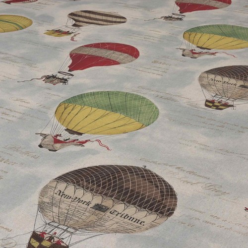 Hot air balloons fabric - hot,