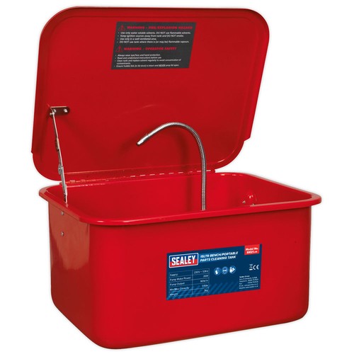 Sealey parts cleaning tank - sealey,