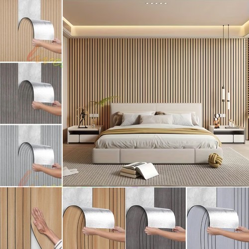 Wood grain panel effect - 3d,
