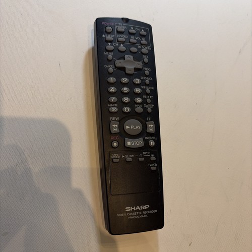 Sharp rrmcg1236ajsa vcr - rrmcg1236ajsa, tv/vcr