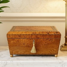 Georgian Burr Elm Veneered