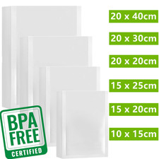 Vacuum Sealer Food Storage Bags Textured Strong Pouches Seal Embossed Vac x 100