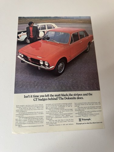 Original vintage 1972 triumph - 1972,