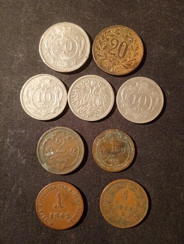 Austro hungarian coins - austro,